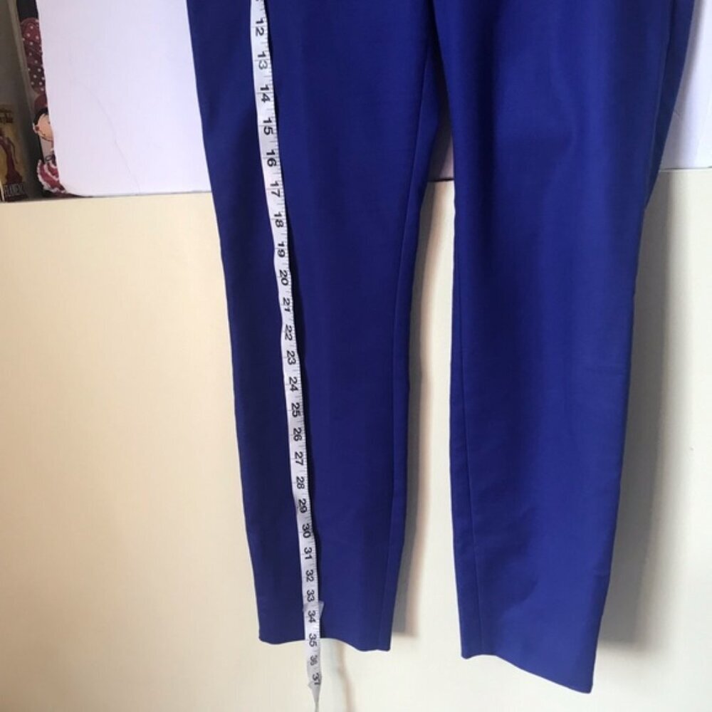 Aritzia Babaton Cecil Cotton Straight Slim Ankle Slits Side Zip Spandex Preppy - Picture 12 of 15